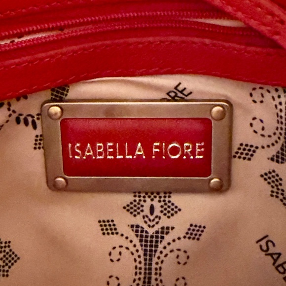 Isabella Fiori Leather Shoulder/Crossbody/Handbag Purse (Like New!) - Picture 4 of 9